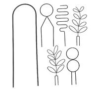 Toddmomy 6 Pièces Tuteurs de Plantes Grimpantes Lot de Supports Métalliques pour Plantes Pot Treillis Durable pour Jardin pour Créer Un Jardin Charmant Organisé