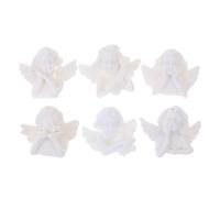Toddmomy 60 pièces Angel Resin Charms DIY Craft Decorations For Phone Case Accessories Lightweight And Resin Ornaments For Handmade And Creative Phone Case Art