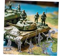 Toddmomy 60 pièces Figurines Soldats Médiévaux et Romains Plastique pour Garçon Fille Modèles de Anciens pour Projets Scolaires et Cours Histoire Collection Miniature Historique