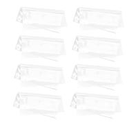 Toddmomy 60 pièces Pochettes Extérieures Adhésives pour Disques Vinyles Protection Anti-déchirure pour Albums Vinyle et Pratique