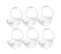 Toddmomy 6pièces Boîte De Rangement Pour Tétines Étui à Tétines Transparent Pour Nourrisson Pack