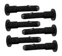 Toddmomy 6pièces Goupilles De Charnière De Poubelle à roulettes Loquets De Couvercle Accessoires pour Poubelles Domestiques Et Commerciales