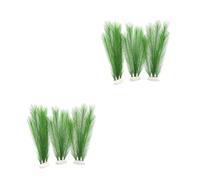 Toddmomy 6pièces Plantes Aquatiques Artificielles Décoration Naturelle pour Aquarium Herbe Eau Ornement Paysager pour Maison Et Bureau