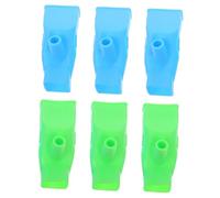 Toddmomy 6pièces Rallonge De Robinet Extenseur De Robinet Flexible Pack De Bleu Vert Accessoire De Salle De Bain Splashproof Pour Hygiène