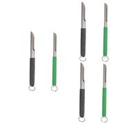 Toddmomy 6pièces Scoop Inoxydable pour Oiseaux Accessoire Pratique De Nourrissage Et Abreuvement pour Perroquets Et Petits Animaux Manches pour Besoins Quotidiens des Oiseaux Et Rongeurs