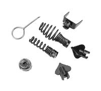 Toddmomy 7 pièces Accessoires de Débouchage Canalisation Ressort Extension Noir Outil Professionnel pour Nettoyage Égouts Furet Spirale pour Salle de Bain et Cuisine