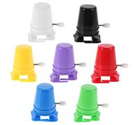 Toddmomy 7 pièces Mécanisme à Remonter pour DIY Mouvement Horlogerie Plastique pour Projets Créatifs et Artisanat