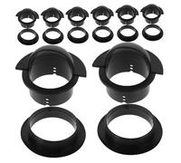 Toddmomy 8 Ensembles Foosball Table Parts Replacement Entry Cups for Table Soccer Plastic Foosball Accessories with Precision Positioning Compatible with Multiple Models Easy Swap and Use