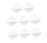 Toddmomy 8 Pièces Ancrage Anti-bascule Ancrage De Sécurité Mural Sangles De Meubles Ancrage Mural Support D'ancrage Pour Meubles Ancre Murale Ancrages Muraux Pour Meubles Blanche Plastique