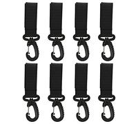 Toddmomy 8 Pièces Bébé Poussette Crochets Poussette Organisateur Crochets Clips Maman Cintre pour Accrocher Sacs à Couches Épicerie Bourse Vêtements de Jogging Faire du Shopping à Pied