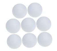 Toddmomy 8 pièces Boules de Football de Table Plastique Set pour Mini Jeu Foot de Bureau Légères et Durables pour Divertissement Familial