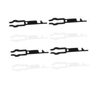 Toddmomy 8 pièces Clé de Réinitialisation pour Bouton Alarme Incendie Plastique Robuste Clé Urgence pour Test Points Appel et Interrupteur de Sécurité