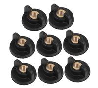 Toddmomy 8 Pièces Écrou De Remplacement pour Guide-chaîne De Tronçonneuse De Tronçonneuse Écrou De Guide-chaîne Boulons pour Rail Engrenage Verrou à Bouton Quincaillerie pour Kayak