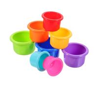 Toddmomy 8 Pièces Gobelets pour Lapin Tasses à Empiler pour Lapin Supports De Nourriture Réutilisables