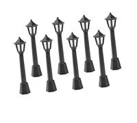 Toddmomy 8 Pièces Mini Lampadaire de Rue de Accessoires de Décoration pour Maison Paysage Miniature