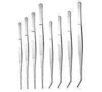 Toddmomy 8 Pièces Pince à Thé Acier Inoxydable avec Design Élégant et Chic Clips de Jardinage et Entretien Outils Pratiques pour Tasses et Services Ergonomiques et Faciles à Manipuler