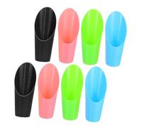 Toddmomy 8 pièces Set de à Plastique pour Bonsaï et Outils de Jardinage Réutilisables Mini de Rempotage Compactes pour Culture et Transport Couleurs Assorties Rose Bleu Vert Noir