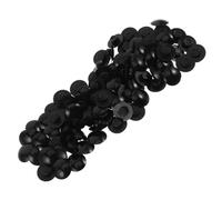 Toddmomy 80 Pièces Capuchons de Protection de Casque de Vélo Étanches Caoutchouc Bouchons de Vis Antipoussière Couvre-écrou Fileté pour Potence de Vélo Route et VTT Accessoires de Cyclisme