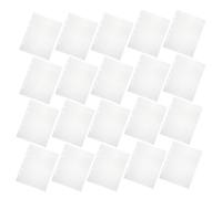 Toddmomy 80feuilles Classeur Recharges Transparentes Format Pochettes de Rangement pour Documents Pages de Classeur pour Album Photo et Dossiers Scolaires