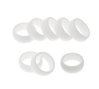 Toddmomy 8pièces Anneaux Silicone Pour Anneaux De Résistants Et Confortables Pour Activités Physiques