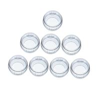 Toddmomy 8pièces Couvercle De Cuisinière à Gaz Transparent Protections De Bouton Pour Sécurité Garçon Fille Couvercles De Brûleur Pour Cuisinière à Gaz