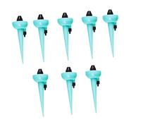 Toddmomy 8Pièces Dispositif Irrigation Automatique à à Outil Arrosage Réglable pour Plantes Intérieur Compatible Bouteilles Eau Durable Pratique