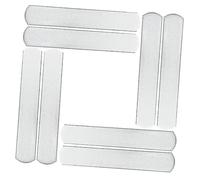 Toddmomy 8pièces Plaques Acier Plaquées pour Gilet Lesté Bandes De Poids Durables pour Entraînement Fitness