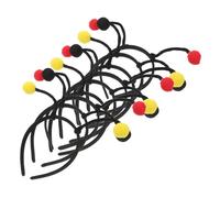 Toddmomy 9 Pièces Bandeaux Animaux Colorés -tête Abeille Coccinelle avec Pompons pour Garçon Fille Accessoires Cosplay et Fêtes à Thème