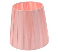 Toddmomy Abat-jour à Fixer Petit Tissu Rose Accessoire pour Lampe de Table et Lampadaire Protection contre la Poussière Design Simple Fer et Tissu pour Décoration Intérieure