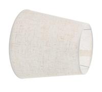 Toddmomy Abat-jour Chambre en Tissu Beige E27, pour Lampe de Table, Toucher Doux, Installation Facile, Salon et Étude, Léger et Délicat