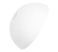 Toddmomy Abat-Jour en Plastique de Champignon Grand Modèle Trou Central 42Mm Cache-Ampoule pour Ventilateur de Plafond Abat-Jour de Remplacement Chic pour Lampe de Chambre Luminaire