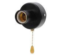 Toddmomy Accessoire de Remplacement Support de Lampe à Chaînette pour Plafonnier Douille à Tirette Compatible Lampe Murale Convient pour Usage Domestique