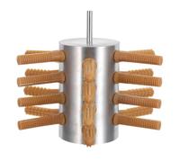 Toddmomy Accessoire pour Plumer Poulet Semi-Automatique 24 Doigts en Acier Inoxydable, Plumeuse Volaille Portable Multi-usages pour Poulets, Canards et Oies, Outil Solide et Facile