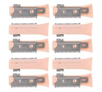 Toddmomy Accessoires pour Tondeuse à Sourcils Électrique Tête de Remplacement Rapide en Abs et Acier Inoxydable 10pcs pour Usage à Domicile et Voyage