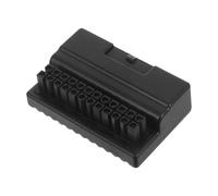 Toddmomy Adaptateur ATX Broches Angle Droit pour Carte Mère Pc Connecteur Male à Femelle Optimisation Espace et Gestion Câbles pour DIY