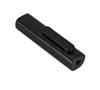 Toddmomy Adaptateur Audio sans Fil avec Clip Mini Récepteur et Émetteur pour Voiture Kit Mains Compatible Appareils Transmetteur Aux Stéréo Voiture Noir