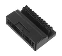 Toddmomy Adaptateur D’Alimentation ATX 24 Broches Coudé à 90° pour Carte Mère PC Connecteur Compact pour Gain de Place Compatible Alimentation ATX Accessoire Électronique pour Montage