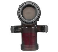 Toddmomy Adaptateur de Vidange d'Évier en Plastique Clapet Anti-Odeurs et Double Trop-Plein Latéral Dispositif Anti-Refoulement pour Tuyau d'Égout Raccord à 90 Degrés Installation la