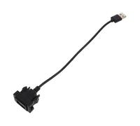 Toddmomy Adaptateur USB Voiture Femelle vers Mâle Prise Encastrable Compatible Véhicule Prolongateur USB et Compacte pour Tableau de Bord