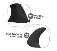 Toddmomy Aileron Central Amovible pour Paddleboard et Kayak Stabilisateur Eau avec Fixation à Vis Accessoire de Rechange Polyvalent pour Planche de Surf Gonflable Améliore la Stabilité
