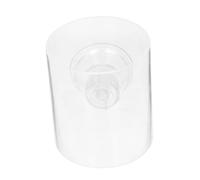 Toddmomy Anneau de Nourriture pour Poissons Transparent avec Ventouse Distributeur Débordement pour Aquarium Maintient Eau Propre Compatible de