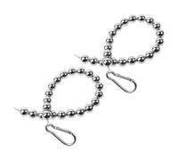 Toddmomy Anneaux de Drapeau en Acier Inoxydable 2pcs Poids pour Mât de Drapeau Extérieur, Résistance la Rouille et Usage Polyvalent pour Événements en Plein Air