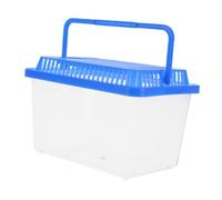 Toddmomy Aquarium Transparent pour Tortues Et Poissons Réservoir Pratique Plastique Transport Facile pour Garçon Fille Maison des Animaux De Compagnie Couvercle Inclus pour Reptiles Et