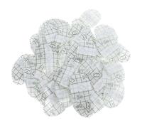 Toddmomy Autocollant Oreille Imperméable pour Bébé, Protections Auditives Jetables 100 Pcs, Film Pu Non Tissé, pour Bain et Natation