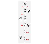 Toddmomy Autocollants Décoratifs Pour Mesurer Garçon Fille Motif Ours Toise Décorative De Stickers Muraux