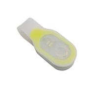 Toddmomy Avertissement magnétique sécurité lumière équipement réfléchissant en Cours d'exécution Clip Lumineux pour l'extérieur Jaune
