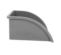 Toddmomy Bac de Récupération Eau de Pluie Plastique pour Descente Pluviale Plateau Anti-éclaboussures Durable pour Jardin et Terrasse Système de Drainage Prolongateur de Gouttière