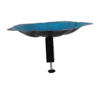 Toddmomy Bain Doiseaux À Pince en Métal Robuste pour Jardin Extérieur Bol Deau pour Abeilles Mangeoire À Oiseaux Montée sur Pont pour Balustrade