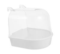 Toddmomy Bain d'oiseaux pour Cage Suspendue pour Perroquet pour Jardin Extérieur Petit Bain d'oiseaux du Bien-être des Oiseaux