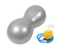 Toddmomy Balle de Massage Arachide Antidéflagrante PVC Épais Ballon de Yoga Gonflable Stable pour Exercices Déquilibre et Soulagement Musculaire Usage Gym et Maison